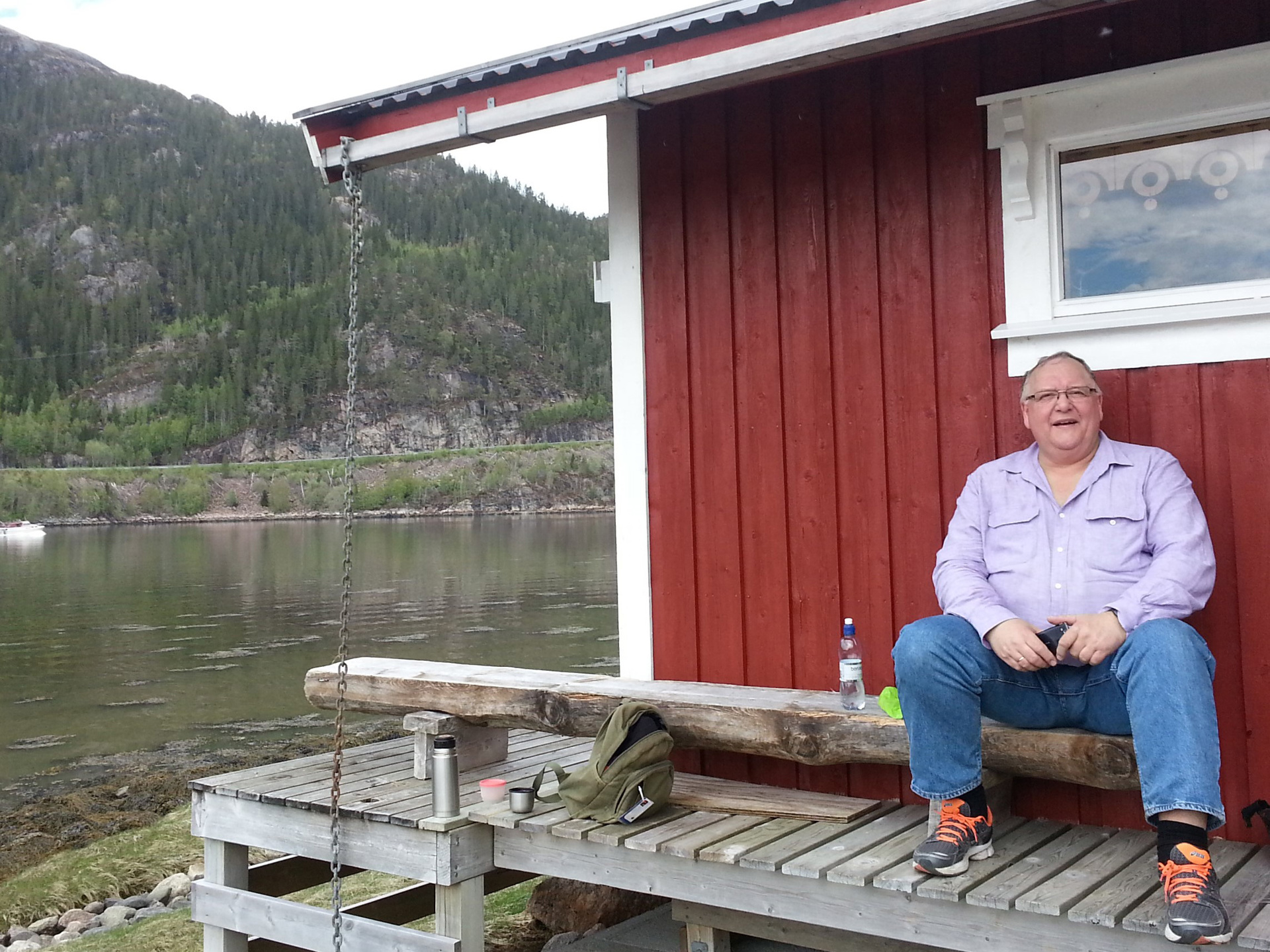 LC Namsos var mandag 19.5.14 på sin første sykkelt