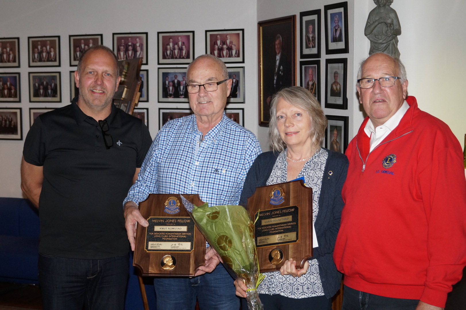 Utdeling av Melvin Jones 2017